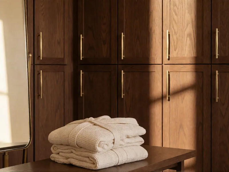 changing area at Woodside Med Spa, Woodside NY